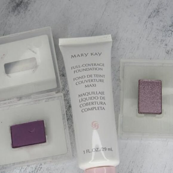 ✨ NEW Mary Kay 3-PC Lot Full-Coverage Foundation Ivory, Mineral Eye Colors💜 - Picture 3 of 6